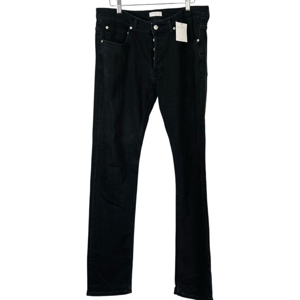 Slim Black Men’s Jeans - Unknown Brand
